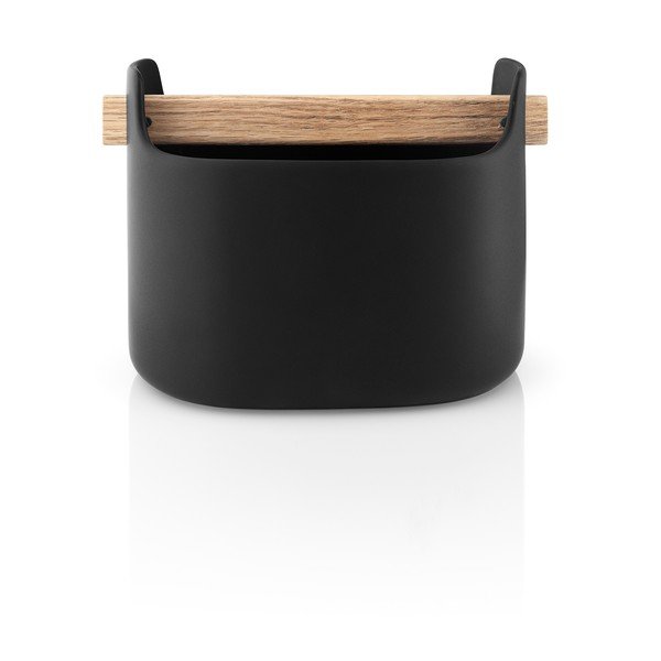 Organizator de bucătărie din ceramică Eva Solo Nordic, înălțime 15,5 cm, negru-image-2