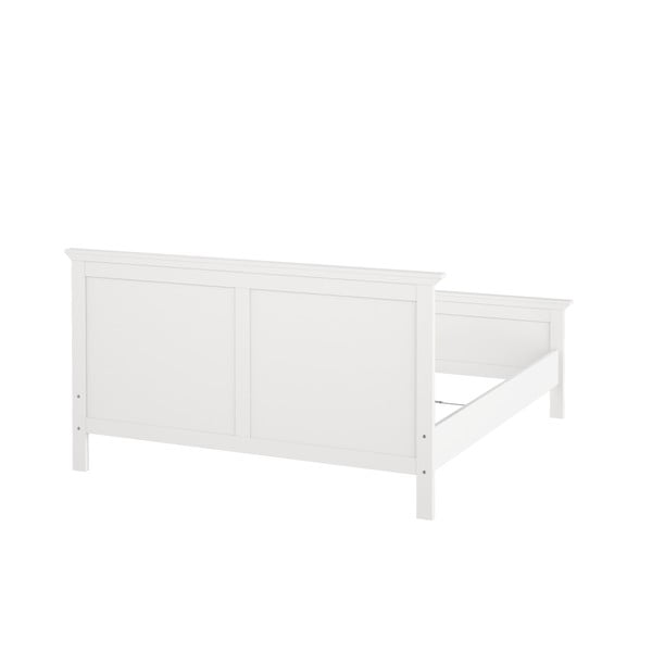 Pat matrimonial alb 160x200 cm Paris – Tvilum-image-4