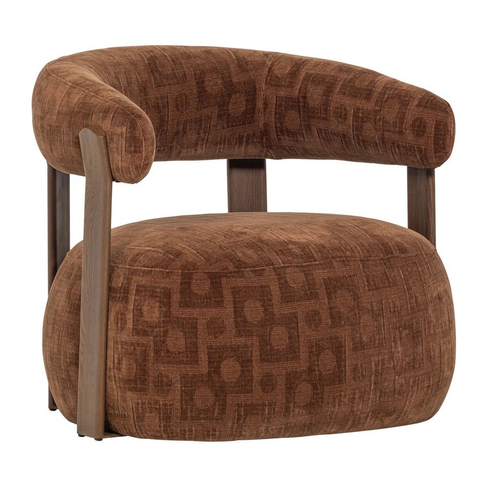 Fotoliu maro Foon âu0080WOOOD