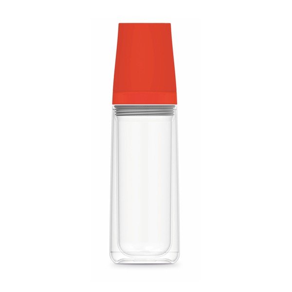 Carafă cu pereți dubli și 2 pahare Aladdin Crave, 750 ml, roșu-image-2