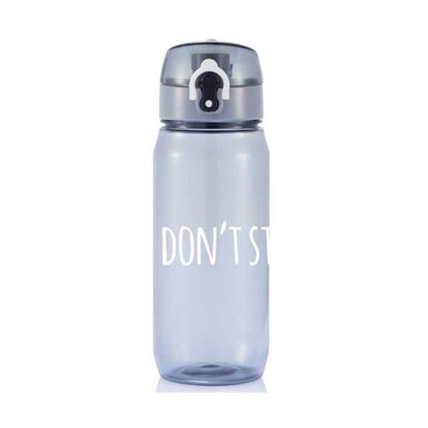 Sticlă cu mesaj motivațional pentru sport XD Design Don't stop, 600 ml