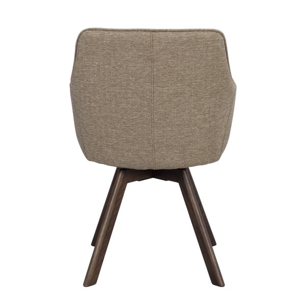 Set de scaune de sufragerie bej 2 buc. tapițat Alison – Rowico-image-4