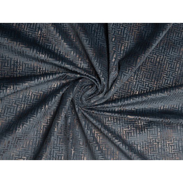 Draperie gri antracit 140x260 cm Terra – Mendola Fabrics