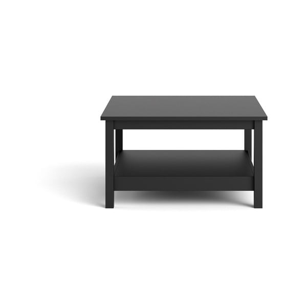 Măsuță de cafea neagră 81x81 cm Madrid - Tvilum-image-2