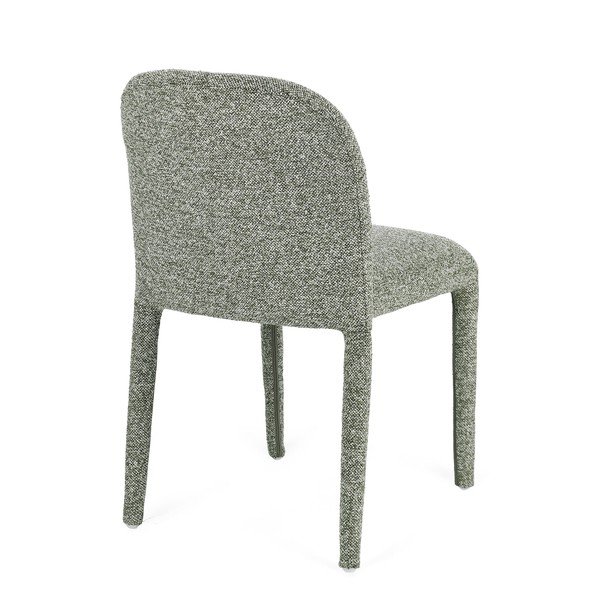 Scaun de dining verde din material bouclé Antara – Bizzotto-image-4