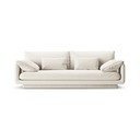 Canapea albă 220 cm Torino – Micadoni Home
