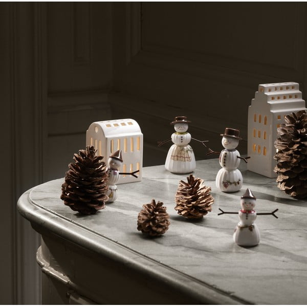 Figurină de Crăciun din porțelan (înălțime 9 cm) Hammershøi Snowwife – Kähler Design-image-1