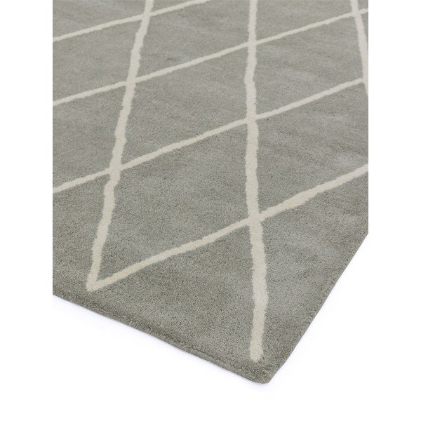 Covor gri handmade din lână 200x290 cm Albany – Asiatic Carpets-image-3