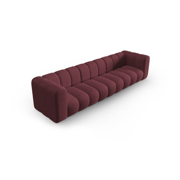 Canapea burgundy 318 cm Lupine – Micadoni Home-image-3