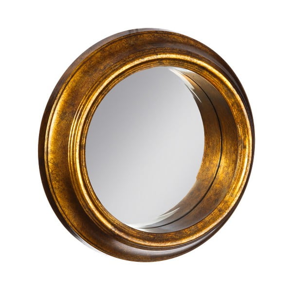 Oglindă Ixia Goldie, ⌀ 37 cm, auriu