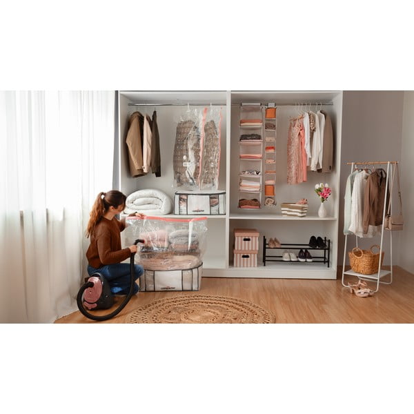 Cutii de depozitare din carton cu capac 2 buc. Stripes – Compactor-image-3
