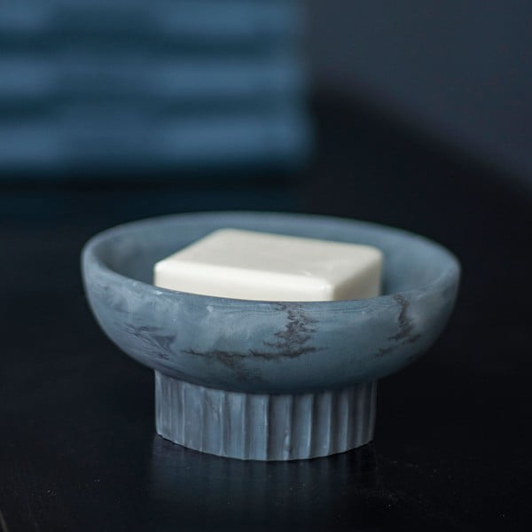 Săpunieră albastră din piatră Attitude – Mette Ditmer Denmark-image-1