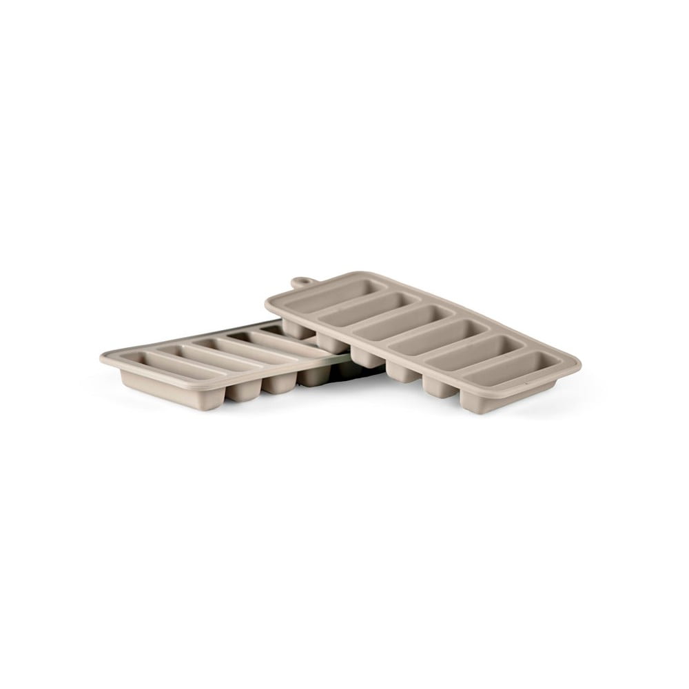 Set 2 forme din silicon pentru gheață Bitz, gri