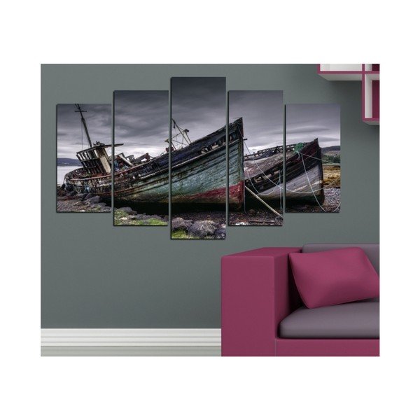 Tablou din mai multe piese 3D Art Mutenna, 102 x 60 cm-image-1