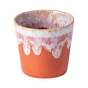 Cană pentru espresso din gresie ceramică Costa Nova, 200 ml, portocaliu - alb