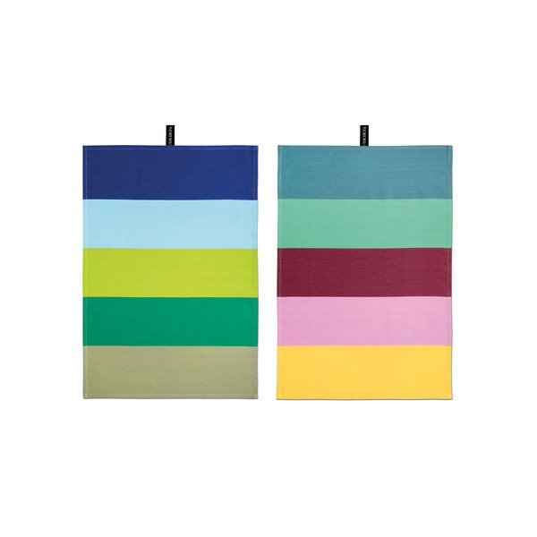 Set 2 prosoape de bucătărie din bumbac Remember No. 22, 50 x 70 cm-image-2