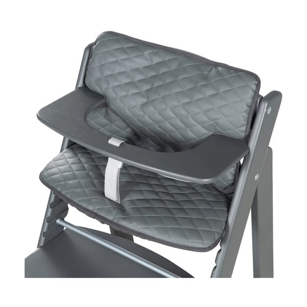 Pernă de scaun pentru copii gri Luxe – Roba