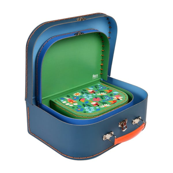 Valize pentru copii 3 buc. Fairies in the Garden - Rex London-image-1