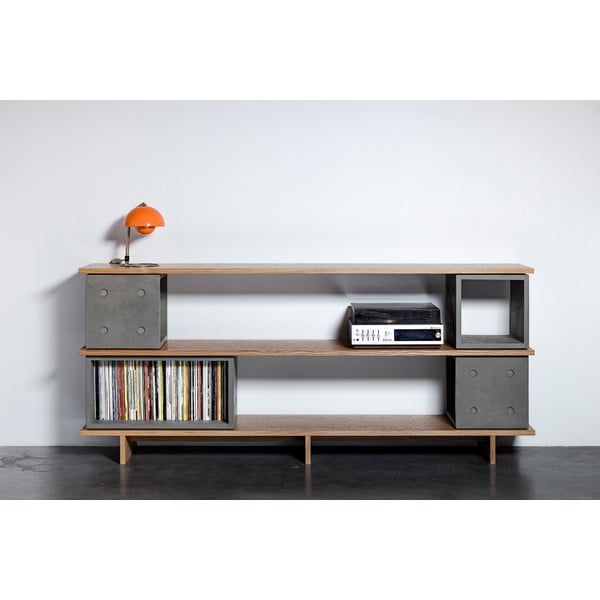 Comodă din beton Lyon Béton Dice, 230 x 98 cm-image-3