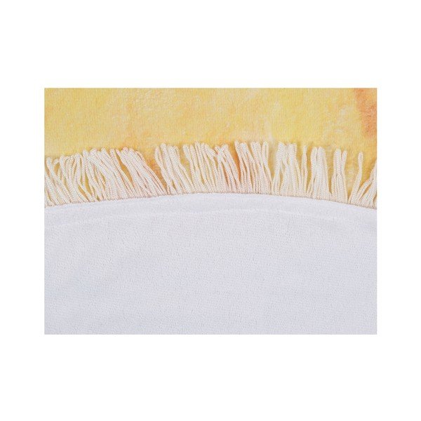 Prosop plajă din bumbac Ananas, ⌀ 150 cm-image-1