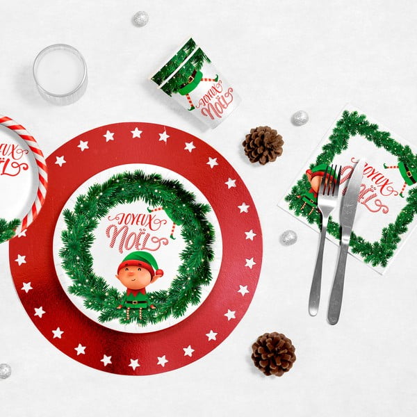 Șervețele 20 buc. 33x33 cm Prankster Elf – Homéa-image-1