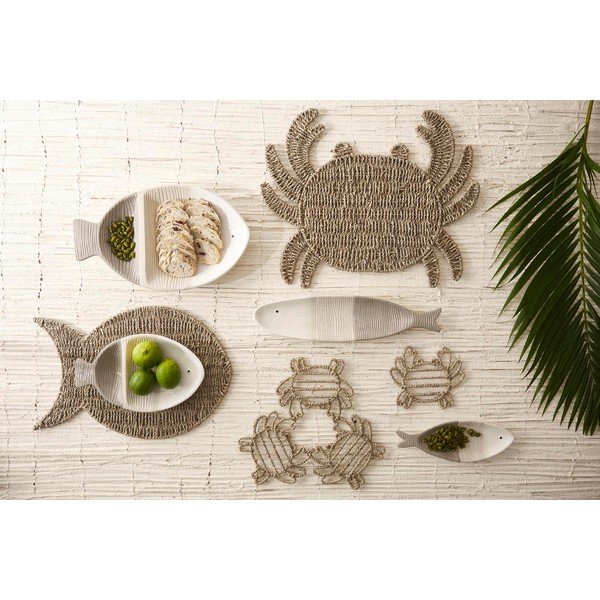 Suport pentru farfurii din iarbă-de-mare 38x48 cm Sumatra – Côté Table-image-1