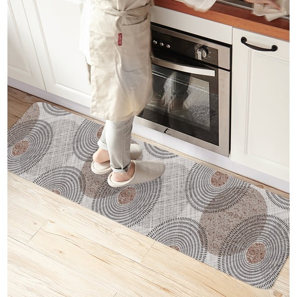 Covor tip traversă gri lavabil 58x240 cm – Oyo Concept-image-4