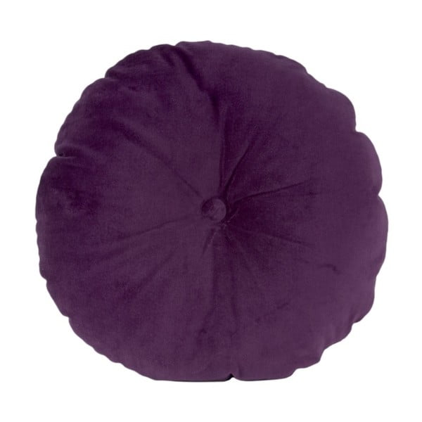 Pernă din bumbac PT LIVING, ⌀ 45 cm, violet