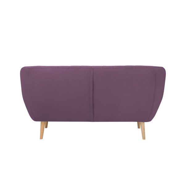 Canapea cu tapițerie din catifea Mazzini Sofas Sardaigne, 158 cm, violet-image-3