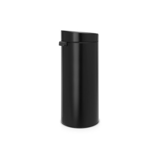 Coș de gunoi negru mat cu senzori de atingere din oțel 30 l Touch Bin – Brabantia-image-3