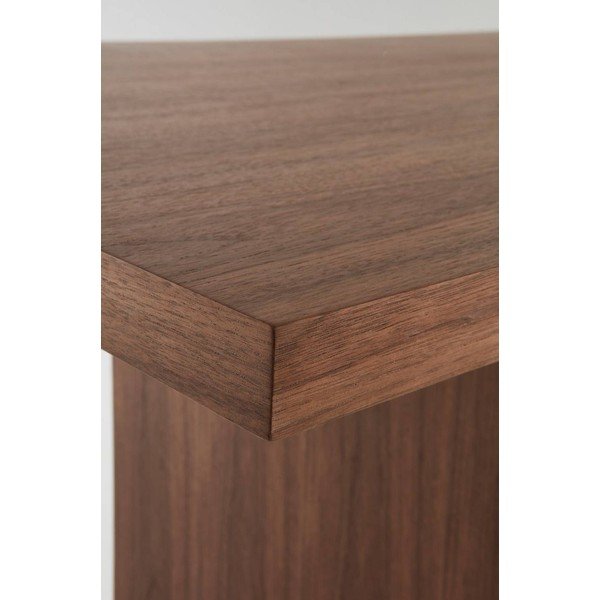 Masă de dining cu aspect de lemn de nuc 90x210 cm Aspelund – Jotex-image-4