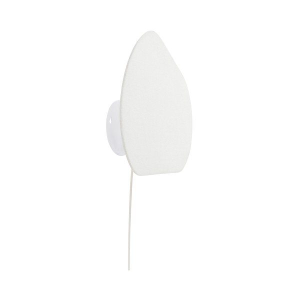 Aplică de perete crem din in cu alimentare la priză Elvie – Jotex-image-3
