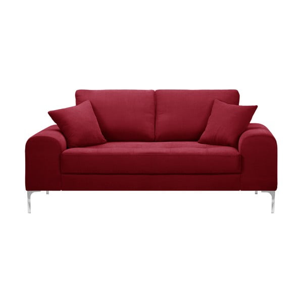 Canapea cu 2 locuri Corinne Cobson Dillinger, roșu