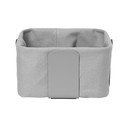 Coș textil pentru pâine Blomus Bread, 20 x 20 cm, gri deschis