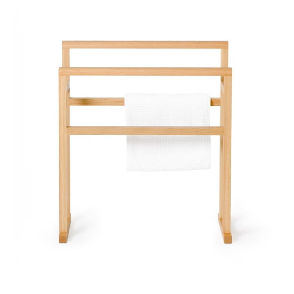 Suport pentru prosoape din lemn de stejar, Wireworks Mezza Grande-image-1