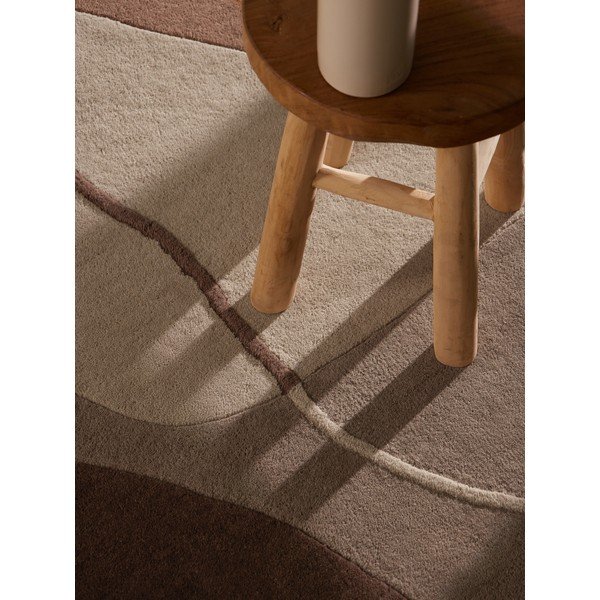 Covor maro rotund din lână ø 160 cm Muse – Villeroy&Boch-image-3