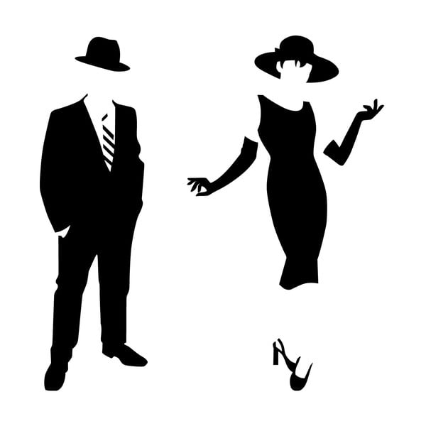 Autocolant Ambiance Elegant Restroom, 25 x 25 cm-image-1