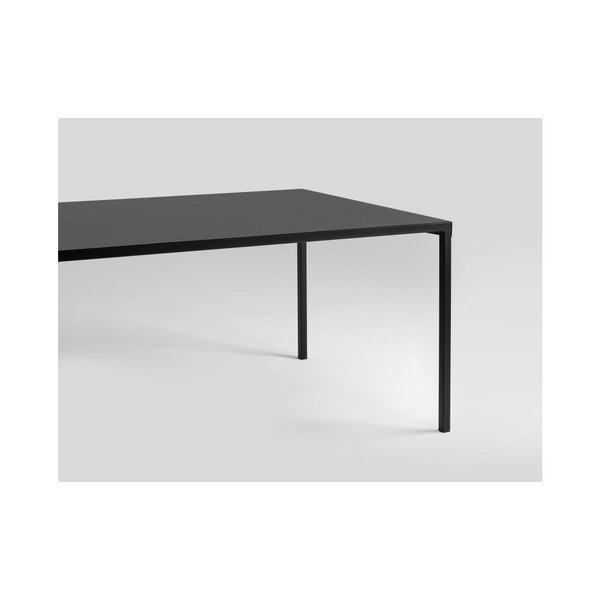 Masă metalică Custom Form Obroos, 160 x 80 cm, negru-image-2