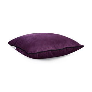 Set 2 fețe de pernă AmeliaHome Piping, 45 x 45 cm, violet închis
