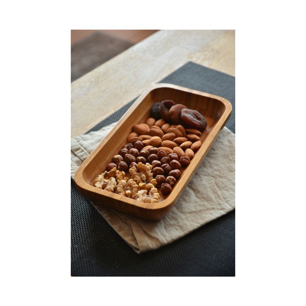 Platou din bambus BambumnLateria, 25 cm-image-1