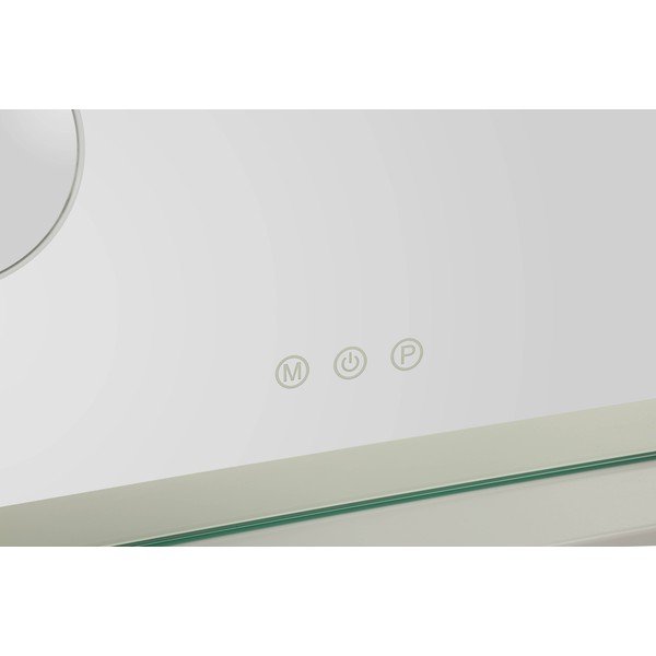 Oglindă de perete cu led/cu raft 55x43 cm Hollywood – Mauro Ferretti-image-4