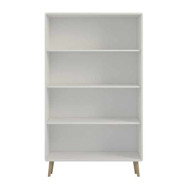 Bibliotecă Steens Soft Line, 166 x 81,3 cm, alb - crem