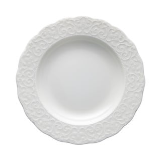 Farfurie din porțelan Brandani Gran Gala, ⌀ 22 cm, alb