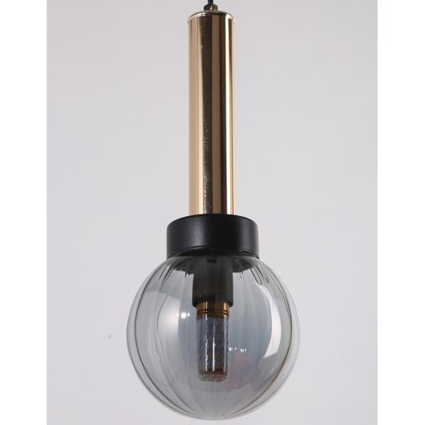 Lustră cu abajur din sticlă ø 15 cm Cota – Squid Lighting-image-3