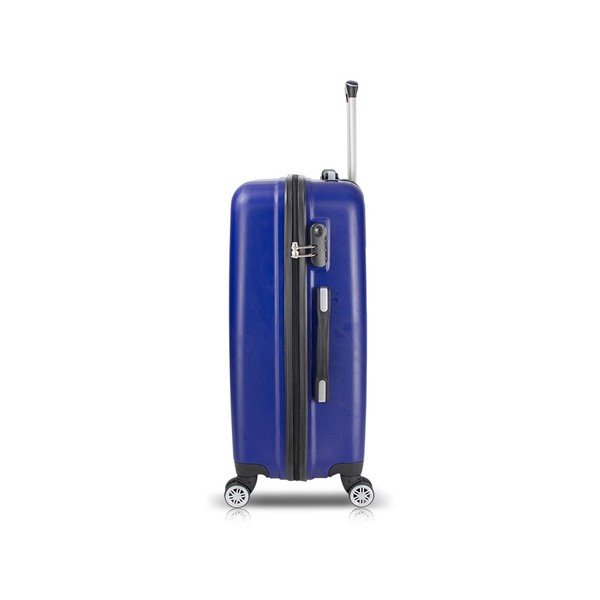 Set 2 valize cu roți și port USB My Valice LASSO Cabin & Large, albastru-image-2