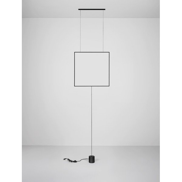 Lampadar negru mat LED din metal (înălțime 392 cm) Dahlia – Nova Luce-image-4