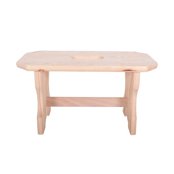 Scaun în culoare naturală din lemn de pin Forte – Rojaplast