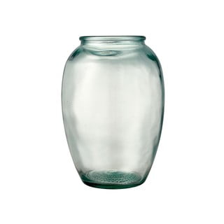Vază de sticlă Bitz Kusintha, ø 17,5 cm, verde