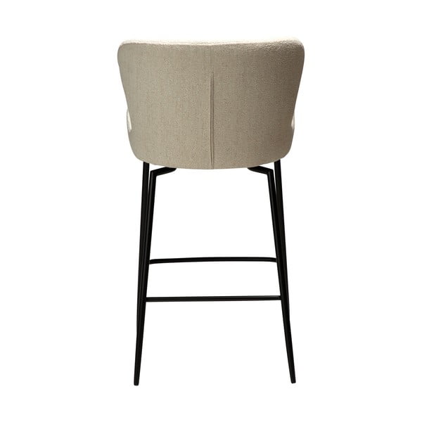 Scaun de bar crem tapițat (înălțime șezut 67,5 cm) Glam – DAN-FORM Denmark-image-4