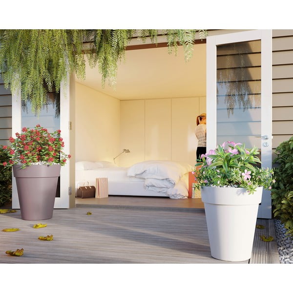 Ghiveci din plastic reciclat ø 40 cm Capri – Artevasi-image-1